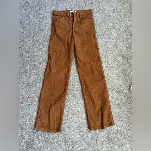 Emerson Fry TREASURE STRAIGHT - CAMEL CORDUROY size 25 NWT - Picture 5 of 10